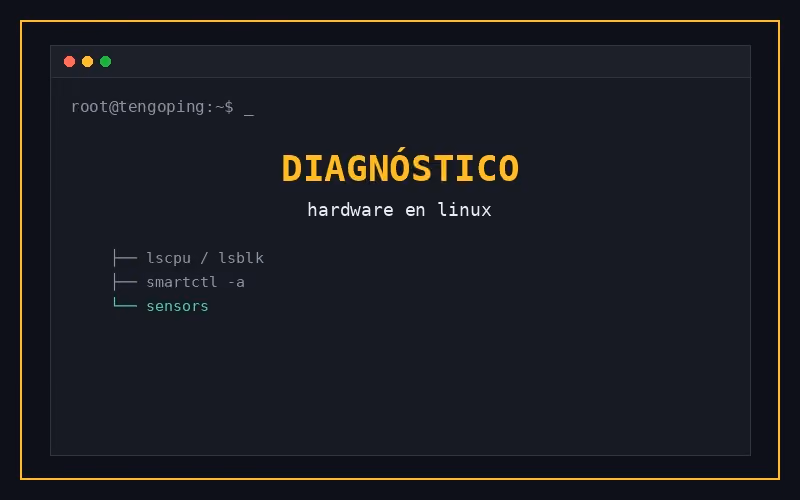 Diagnóstico de hardware en Linux desde terminal