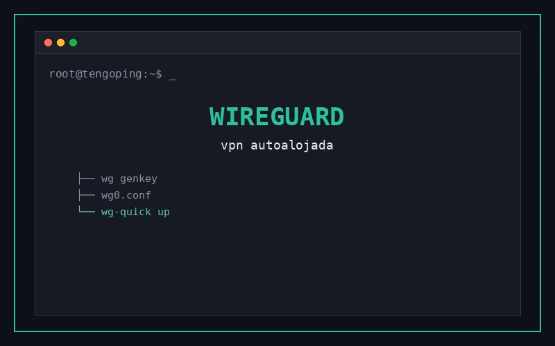 WireGuard: monta tu propia VPN en minutos
